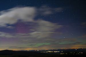 Polarlichter in Nordhessen